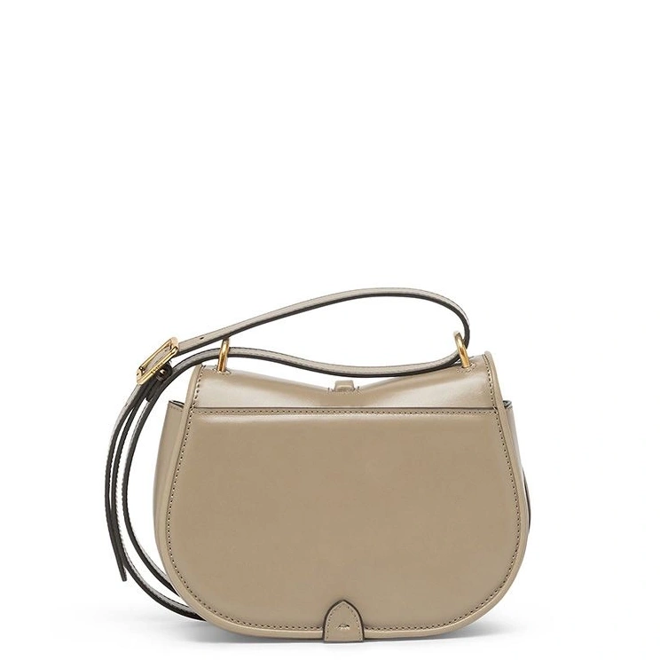 Affordable HOT Grey Mini Fendi C'mon Calf In Leather Bag 0818